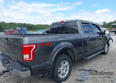 2017 Ford F150 Lariat из США, поврежденный, VIN 1FTFW1EG6HFB95258